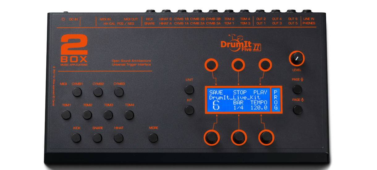 2box DrumIT 5 MKII batería electrónica